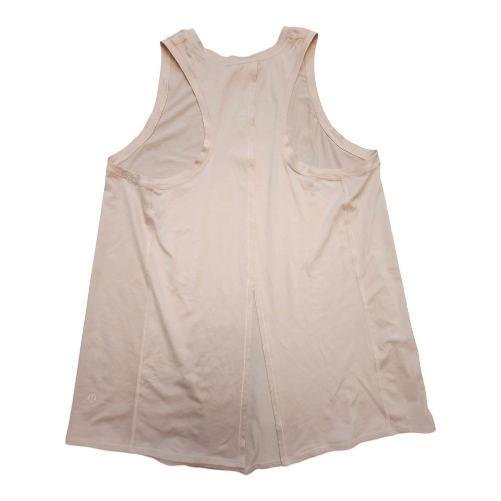 EUC Lululemon All Tied Up Open Back Tank Maybe Extra Small XS Pink Yoga Stretch - Picture 2 of 5